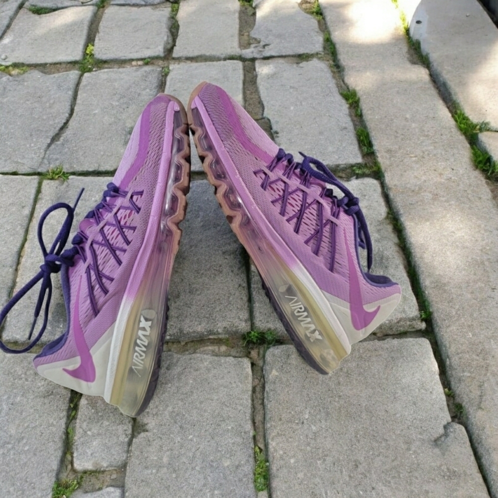Nike Air Max. Light and dark purple. Woman's size 8 euro 9 705458-500 - Picture 6 of 15